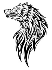 Wolf Head Tattoo