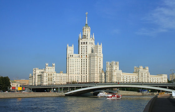 Moscow high-rise building