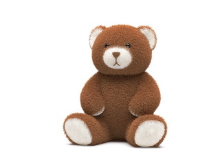 Teddy bear 3d render