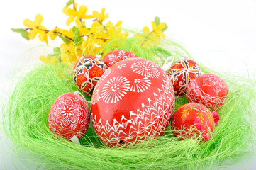 Czech easter eggs
