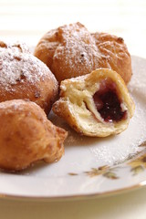Doughnuts with jam