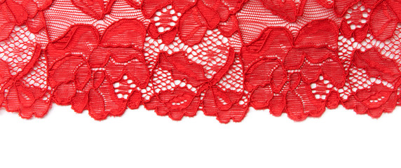Red lace