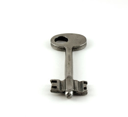 Old metallic key