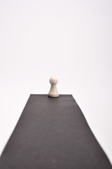 Alleine am Ende des Weges