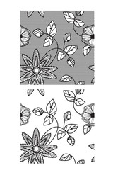 Floral Vector Repeat Backgrounds