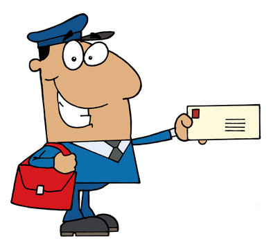 Hispanic Postal Worker