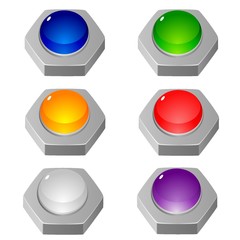 colored buttons