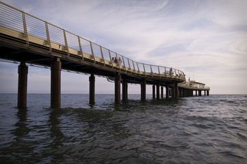 Fototapeta premium Pier at Camaiore