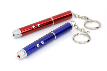 Torches with a laser