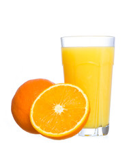 orange juice isolated