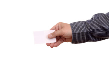 Blank businesscard
