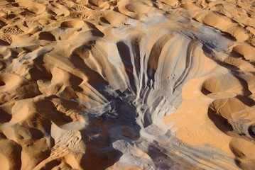 Sable en Libye