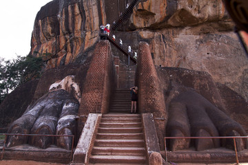 Sri Lanka - Ceylon - Sigiriya - Lion's rock