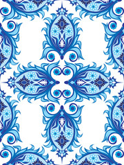 Seamless floral background. Vector illustration.