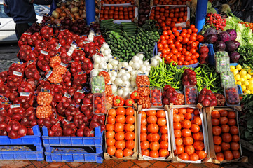 vegetable stand