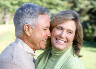 Obraz premium seniors couple