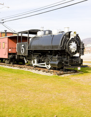 steam locomotive, Groveton, New Hampshire, USA