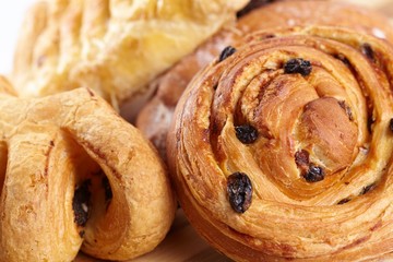 Fresh croissants