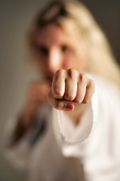 female fighter