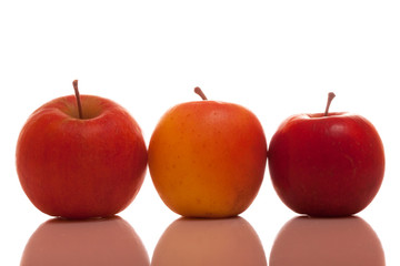 Three apples