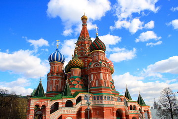 Fototapeta na wymiar Rosyjski Kościół ONZ Moskwa