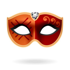 Masquerade Mask. Vector illustration.