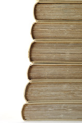 libros apilados