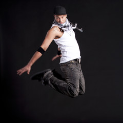 Young stylish dancer