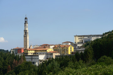 Fototapeta na wymiar Lusiana kraj Vicenza Wenecja Euganejska