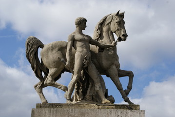 Obraz premium Statue paris