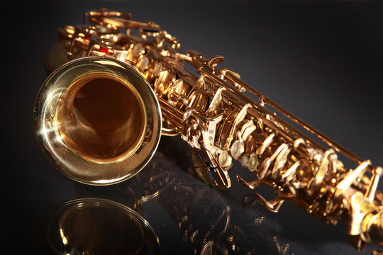 shiny and golden