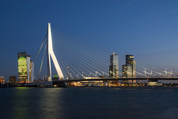 Erasmusbrug, Toren op Zuid