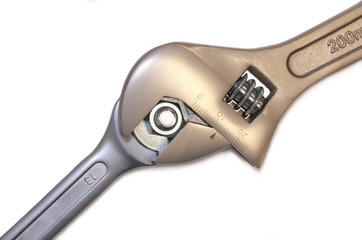spanner, Wrench and nut