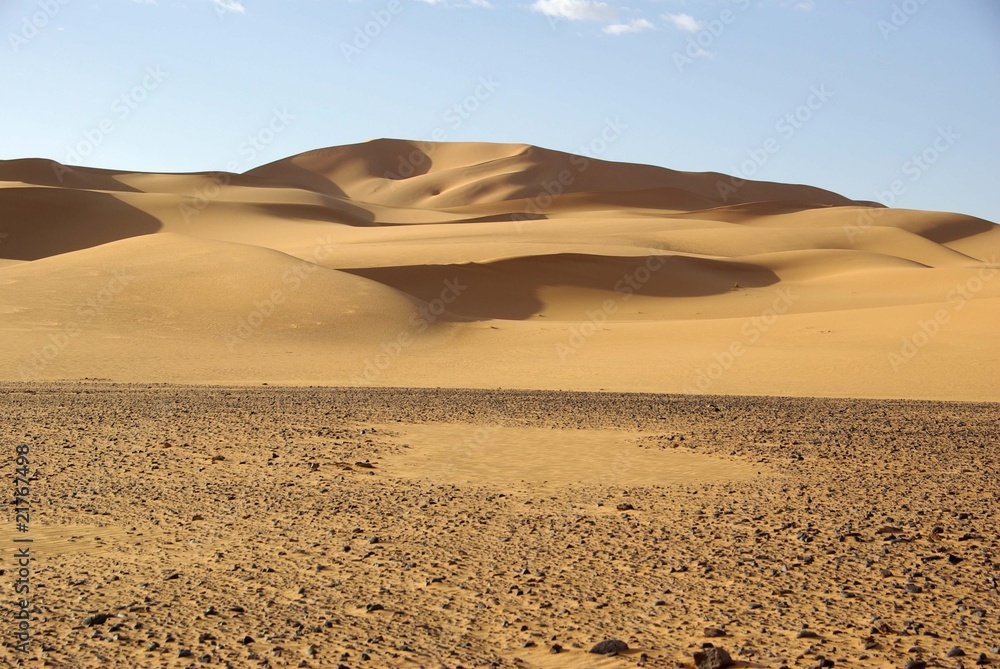 Wall mural Desert libyen