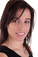 Naklejka premium Beautiful Woman Smiling