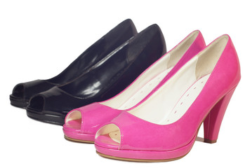 Two pairs of women’s shoes