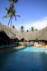 Fototapeta premium kenya watamu piscina