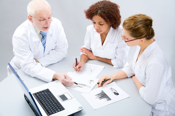 Obraz premium Group of doctors