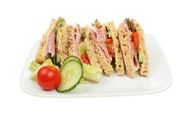 Ham salad sandwich
