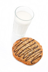 milk with cookie
