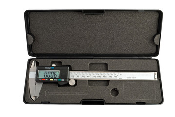 Vernier caliper in a box