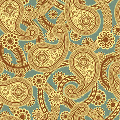 Paisley seamles ornament