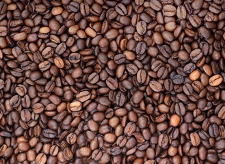 Background of coffee bean.
