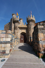 Castillo de los templarios, Ponferrada, Leon, Spain