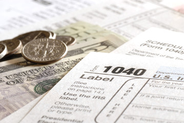 Obraz premium Tax Forms 2009