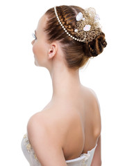beautiful wedding  hairstyle