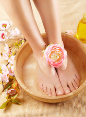 Beautiful female feet