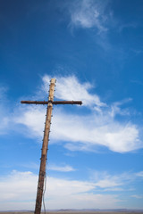 Obraz premium wooden cross