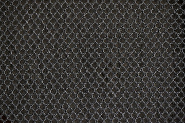 black nylon texture fabric