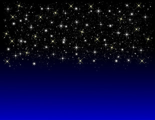 illustration eines sternen hintergrundes